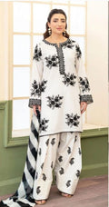 ZARA SHAHJAHAN-HEAVY EMBROIDERED LAWN UNSTICHED 3pc (SL-1142)