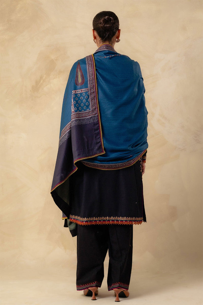 ZARA SHAHJAHAN EMBROIDERED LAWN 3pc (SL-1250)