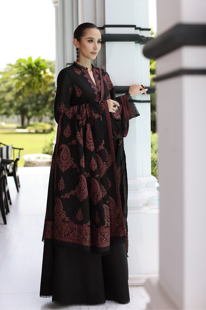 BAREEZE HEAVY EMBROIDERED LAWN 3pc (SL-1127)