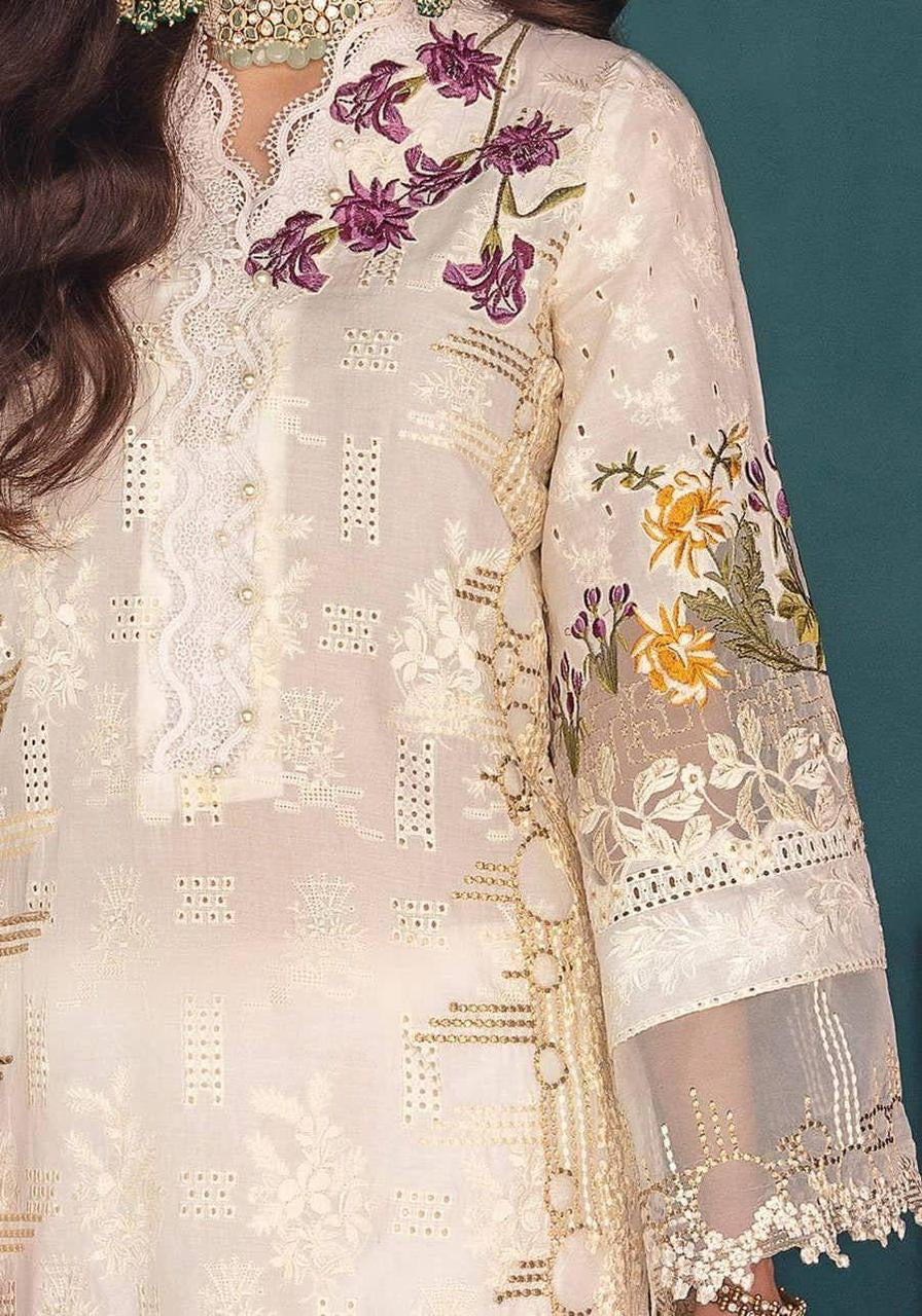 ELAF PREMIUM LAWN EMBROIDERED 3pc (SL-447)