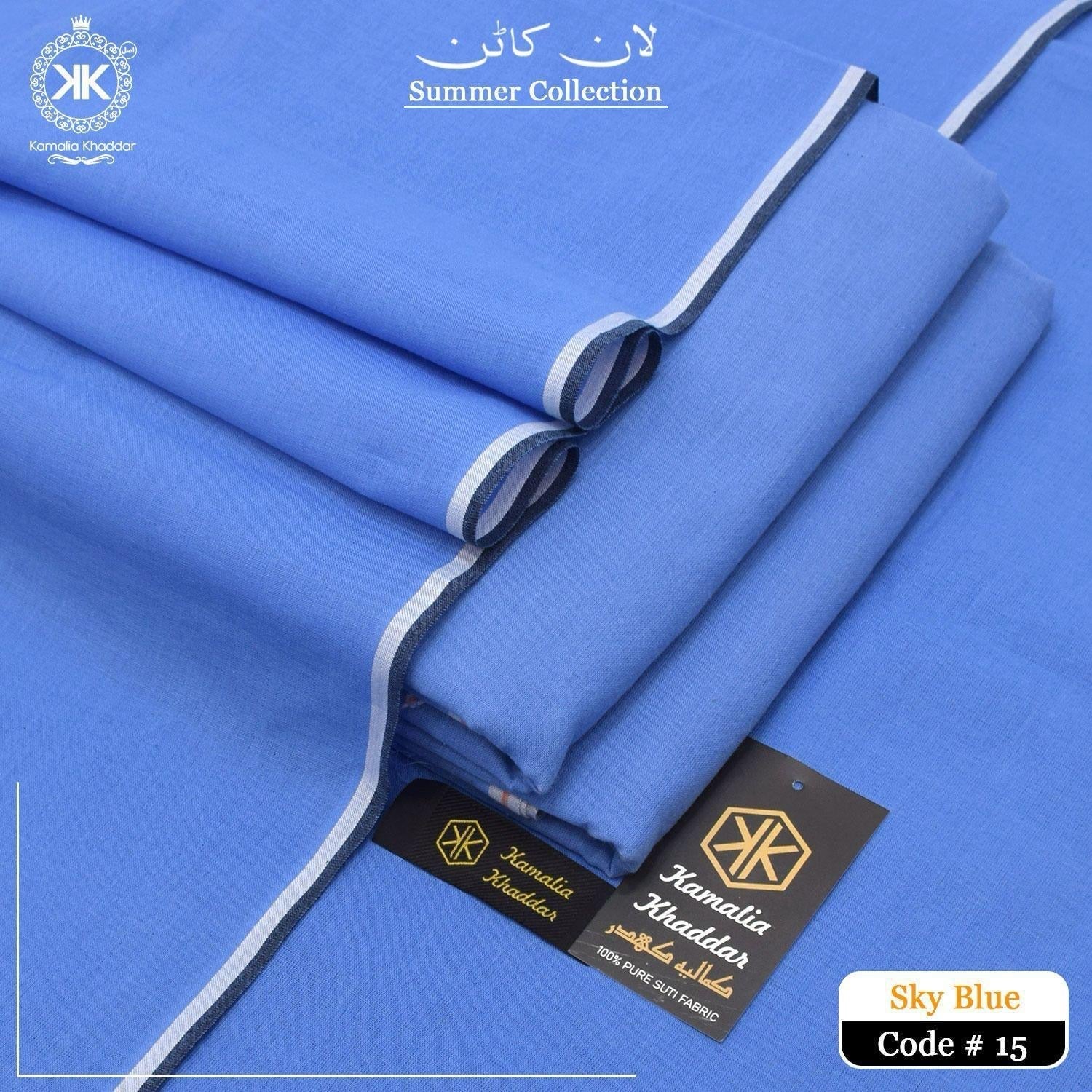 Summer Heritage Khaddi | Sky Blue | SL-128