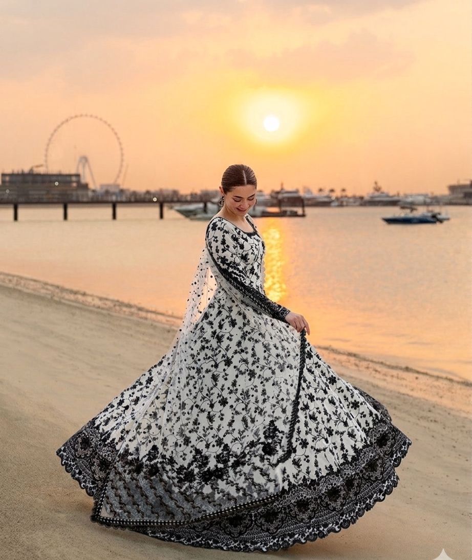 Faiza Saqlain Printed Frock